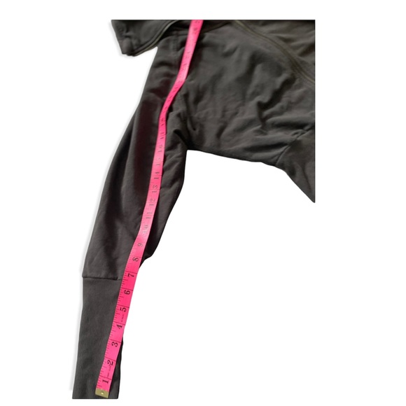 Aritzia Community Dark Grey Zip Up Sweater - X-Small - Picture 7 of 12